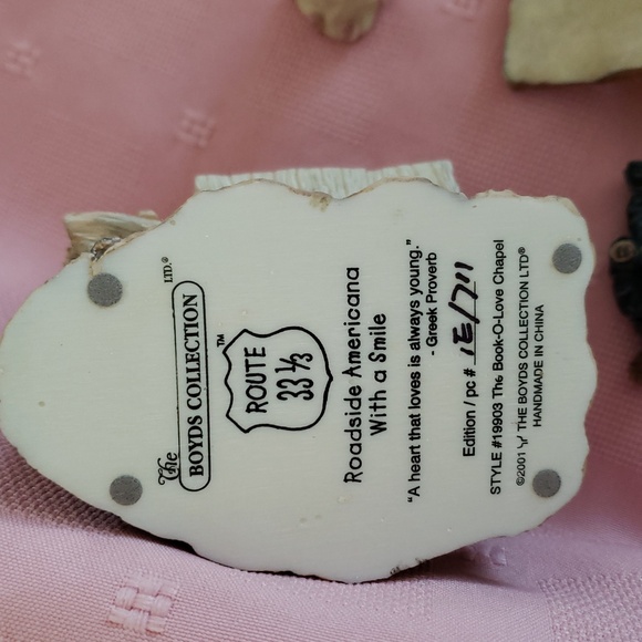 Boyds Bear Wedding Set - Picture 7 of 11